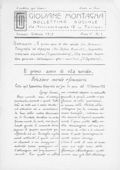 Notiziario Sezione di Torino Gennaio-Febbraio 1915 - Itinerari alpinismo trekking scialpinismo