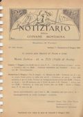 Notiziario Sezione di Torino Giugno 1924 - Itinerari alpinismo trekking scialpinismo