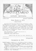 Notiziario Sezione di Torino Luglio 1924 - Itinerari alpinismo trekking scialpinismo