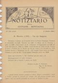 Notiziario Sezione di Torino Ottobre 1924 - Itinerari alpinismo trekking scialpinismo