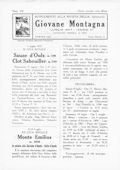 Notiziario Sezione di Torino Luglio 1927 - Itinerari alpinismo trekking scialpinismo