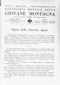 Notiziario Centrale Maggio 1941 - Itinerari alpinismo trekking scialpinismo