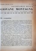 Notiziario Centrale Marzo 1946 - Itinerari alpinismo trekking scialpinismo