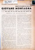 Notiziario Centrale Dicembre 1946 - Itinerari alpinismo trekking scialpinismo