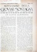 Notiziario Centrale Maggio 1947 - Itinerari alpinismo trekking scialpinismo