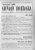 Notiziario Sezione di Torino Aprile 1948 - Itinerari alpinismo trekking scialpinismo