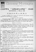 Notiziario Sezione di Torino Febbraio 1949 - Itinerari alpinismo trekking scialpinismo