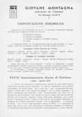 Notiziario Sezione di Torino Ottobre 1949 - Itinerari alpinismo trekking scialpinismo