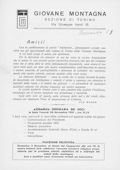 Notiziario Sezione di Torino Novembre 1951 - Itinerari alpinismo trekking scialpinismo