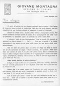 Notiziario Sezione di Torino Settembre 1953 - Itinerari alpinismo trekking scialpinismo