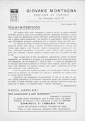 Notiziario Sezione di Torino Gennaio 1954 - Itinerari alpinismo trekking scialpinismo