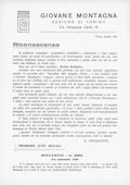 Notiziario Sezione di Torino Agosto 1954 - Itinerari alpinismo trekking scialpinismo