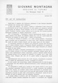 Notiziario Sezione di Torino Settembre 1957 - Itinerari alpinismo trekking scialpinismo