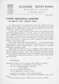 Notiziario Sezione di Torino Febbraio 1958 - Itinerari alpinismo trekking scialpinismo