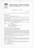 Notiziario Sezione di Torino Aprile 1969 - Itinerari alpinismo trekking scialpinismo