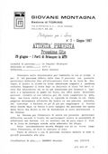 Notiziario Sezione di Torino Giugno 1997 - Itinerari alpinismo trekking scialpinismo