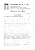 Scarica notiziario originale in formato pdf - Itinerari alpinismo trekking scialpinismo Scarica notiziario originale in formato pdf - Itinerari alpinismo trekking scialpinismo