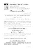 Notiziario Sezione di Torino Dicembre 2007 - Itinerari alpinismo trekking scialpinismo