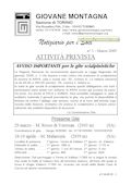 Scarica notiziario originale in formato pdf - Itinerari alpinismo trekking scialpinismo