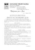 Scarica notiziario originale in formato pdf - Itinerari alpinismo trekking scialpinismo